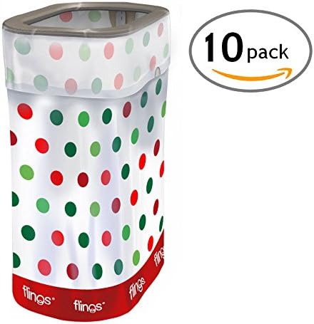 Flings Bins POP UP Dots - 10 Pack