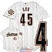 Carlos Lee Houston Astros Autographed Majestic Authentic Pinstripe Jersey