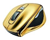 Trust Vegas Wireless Laser Mouse - Souris - laser - 6 bouton(s) - sans fil - 2.4 GHz - récepteur sans fil USB - or