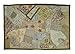Denelchon Multi-Colored Mandala Tapestry Indian Wall Hanging, Bedsheet, Hippie Wall Tapestry or Bedspread in Organic Cotton Tree of Life 95 x 85 Inches