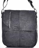 Produkt-Bild: CROSBY & FRIENDS, Unisex - Erwachsene Messengerbags Umh&auml;ngetaschen XXL Leder Tasche Schwarz 39x44 cm (BxH)