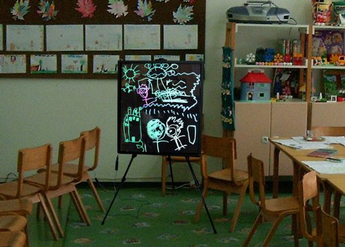 Illuminated Message Writing Board LED Lighted Menu Board 27