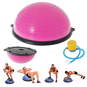 New Balance Trainer Multi-use Yoga Fitness Strength Training Ball w/ Pump