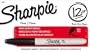 Sharpie Fine Point Permanent Markers, 12 Black Markers(30001)