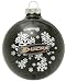 ANAHEIM MIGHTY DUCKS (2 5/8" In Diameter) Glass Logo CHRISTMAS ORNAMENT (Snowflake Design)