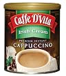 Caffe D'Vita Irish Cream Instant Cappuccino, 16-Ounce Canisters (Pack of 6)