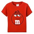 Toddler Big Face M&M Tee - Red