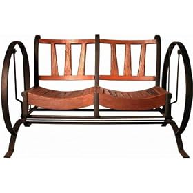 Rockdale Teak Wood Glider by Groovy Stuff Furniture