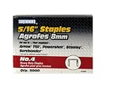 Surebonder 44401 #4 5/1-Inch Length Heavy Duty Staples, 5000 Count Per Box