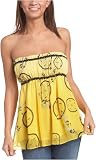 Rampage Juniors' Tube Top,Gold,Small