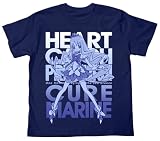 ハートキャッチプリキュア! キュアマリン Tシャツ インディゴ サイズ:XL