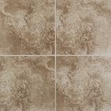 Casa Loma 20 x 20 Floor Tile in Brown Velvet