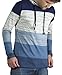StraightFaded Fancy Yarn Stripe Fashion Hoodie