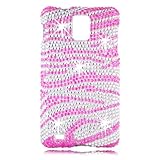 Talon 16390 Full Diamond Bling Phone Shell for Samsung i997 Infuse (Zebra - ....