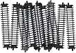WowToyz Classic Train Track, 12 Pieces Straight