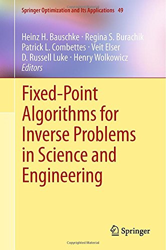 Fixed-Point Algorithms for Inverse Problems in Science and Engineering (Springer Optimization and Its Applications)