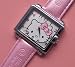 Unique Square Hello Kitty Wrist Watch Girls Gift - Pink