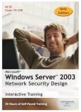 Review TS Interactive  / Microsoft Windows Server 2003: Network Security Design 30 Hour Training Course (Gold Edition) (PC)