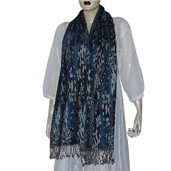Viscose Scarf Stole Rectangular 80 x 28 inches (jvstl26)
