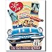 I Love Lucy On the Road Again TV Retro Vintage Tin Sign