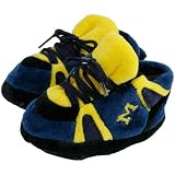 NCAA Michigan Wolverines Infant Navy Blue Sneaker Slippers