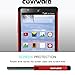 COVRWARE® ZTE Lever LTE Case - [ Armor Defender] Dual Layer [ Shockproof ] [ Drop Protection] Protective Case for ZTE Lever LTE Z936L - [ Include HD Invisible Film ] Retail Package - Red