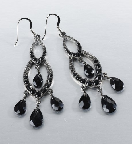 Teardrop Gem Earrings