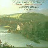 Brooks; Linley; Shaw; Wesley: English Classical Violin Concertos (English Orpheus, Vol 37) /Wallfisch · Parley of Instruments · Holman