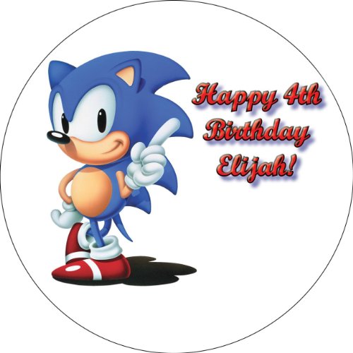 Single Source Party Supply - Sonic Edible Icing Image #13