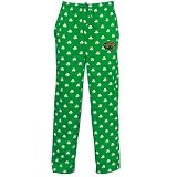 NCAA Reebok Jacksonville Jaguars Kelly Green St. Patrick's Day Shamrock Pajama Pants (Medium)