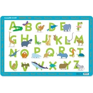 CROCODILE CREEK Placemat - Animal ABC