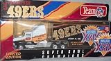 San Francisco 49ers Superbowl XXIX 1995 Diecast Tractor Trailer NFL Peterbilt Kenworth Matchbox Collectible Truck Football Team Car
