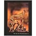 Art & the Environment (Mother Cheetah and Two Cubs) White Wood-Mounted Art Poster Print - 22