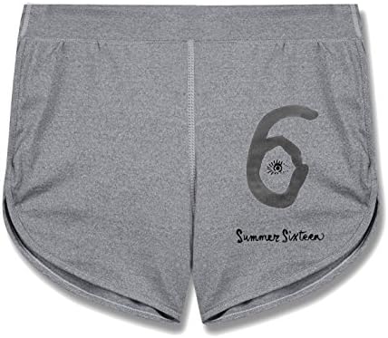 CUMENTEE Drake Pop Style short pants For Womens gray