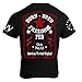Born, Bred, Freedom Fed Whiskey Label Style Mens T-Shirt - American Warrior Collection X-Large Black