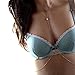 Sankuwen®Women Sexy Bikini Beach Crossover Necklace Waist Belt Belly Body Chain