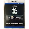Core Balance Power Silicone Wristband, Medium (Black)