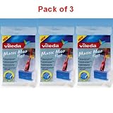 Vileda Magic Mop Flat Refill Pack of 3 - 096672