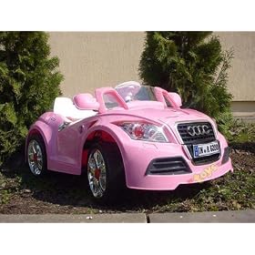 Ride on Car Pink Cabriolet Electric Child Kids Car -With Parental Remote Control-SAVE ���s OFF the RRP!
