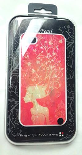 4 Case, Mother of Pearl Iphone 4 & 4s Luxury Hot Pink Woman Hair Design Hard Protective Skin Cover Carrying Case