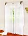 Beautiful Sheer Voile White 1 Pair 116 W X 84 L - SL