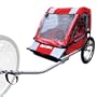 Allen AST2 Sports 2-Child Steel Bicycle Trailer (Red)