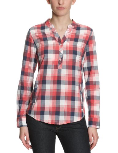 Cross Jeans Damen Bluse  70064, Gr. 40/42 (M), Pink (Dark Pink) Preisvergleich