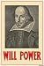 Art Poster, WILL POWER - SHAKESPEARE - 18.75 x 27.5