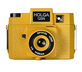 Holga 176120 Brick Road  Holgawood Collection Plastic Camera (Yellow)
