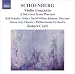 Music : Schoenberg: Violin Concerto; A Survivor from Warsaw