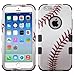 iPhone 6 Case , Case Loca Rugged Dual Layer Armor Defender Apple iPhone 6 Case 4.7 inch Hybrid Cover + Stylus Pen (Baseball)