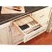 Rev-A-Shelf 4WKB-1 Trimmable Knife Block with Divider - Wood - Maple