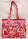 Vera Bradley Little Betsy Bag Handbag Raspberry Fizz