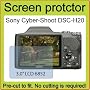 Premium Clear LCD Screen Protector for Sony DSC-H20 Exact fit, no cutting is needed